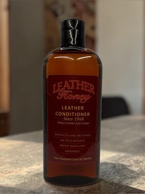 Leather Honey Leather Conditioner 8oz Non-Toxic Deep Conditioner Shoes Bags Auto
